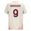 Officiële Voetbalshirt AS Roma Abraham 9 Uit 2024-25 - Heren